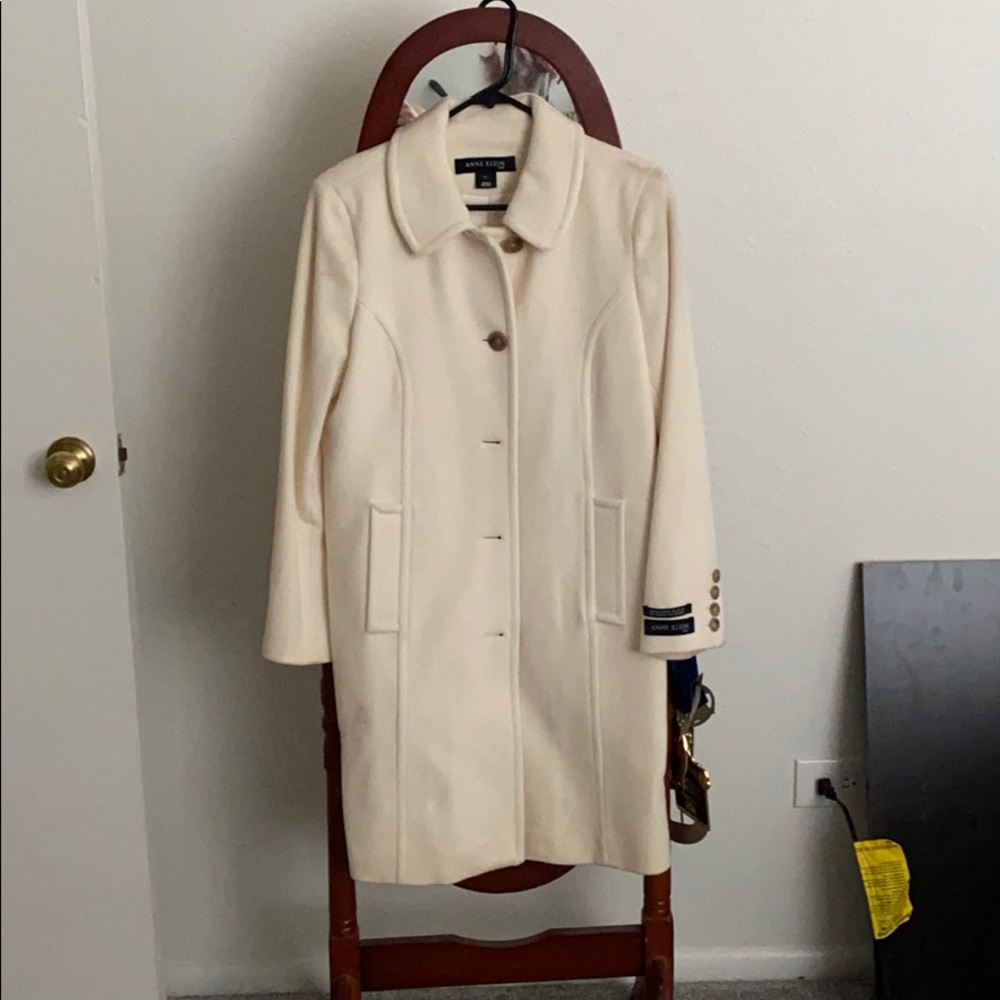 Anne Klein cashmere coat